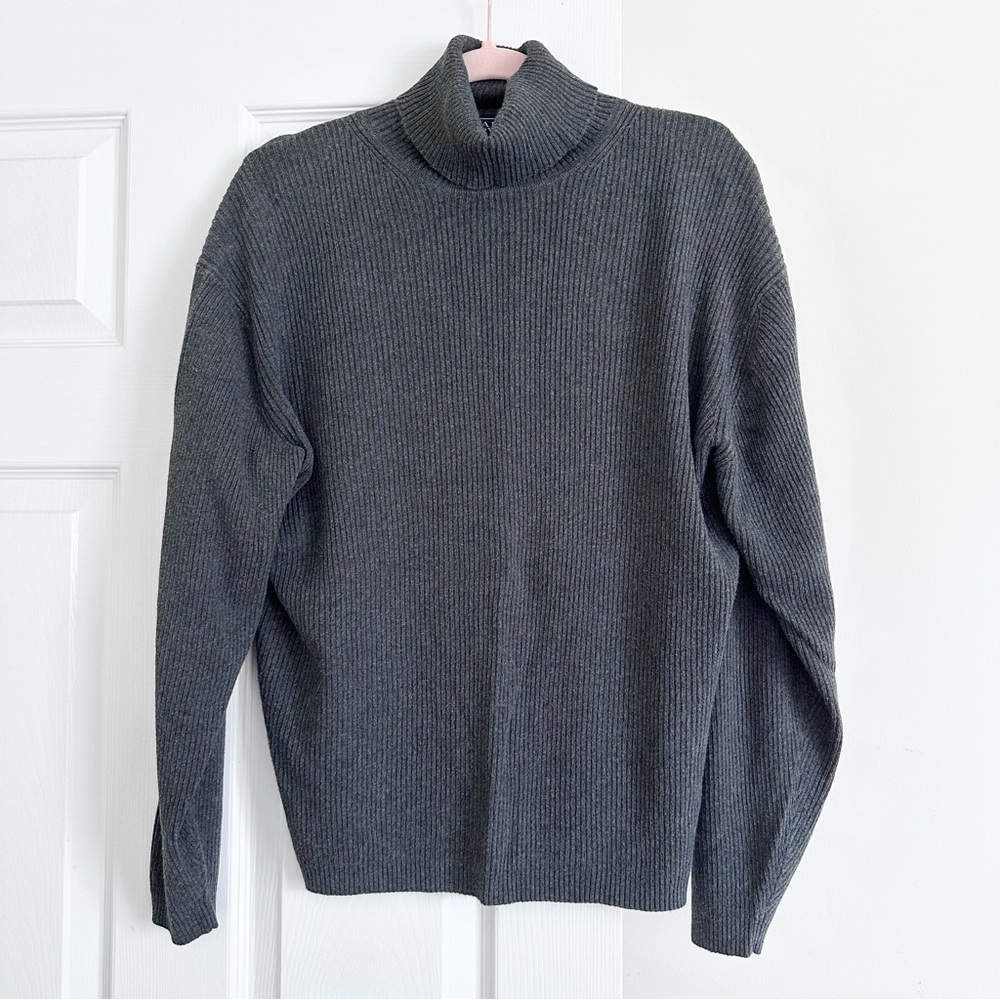 Harold Powell 100% Cotton Turtleneck Sweater